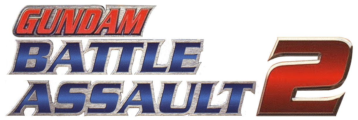 Gundam Battle Assault 2 logo for Playstation